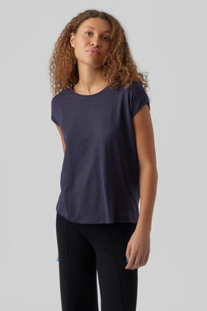 T-shirt VMAVA donkerblauw