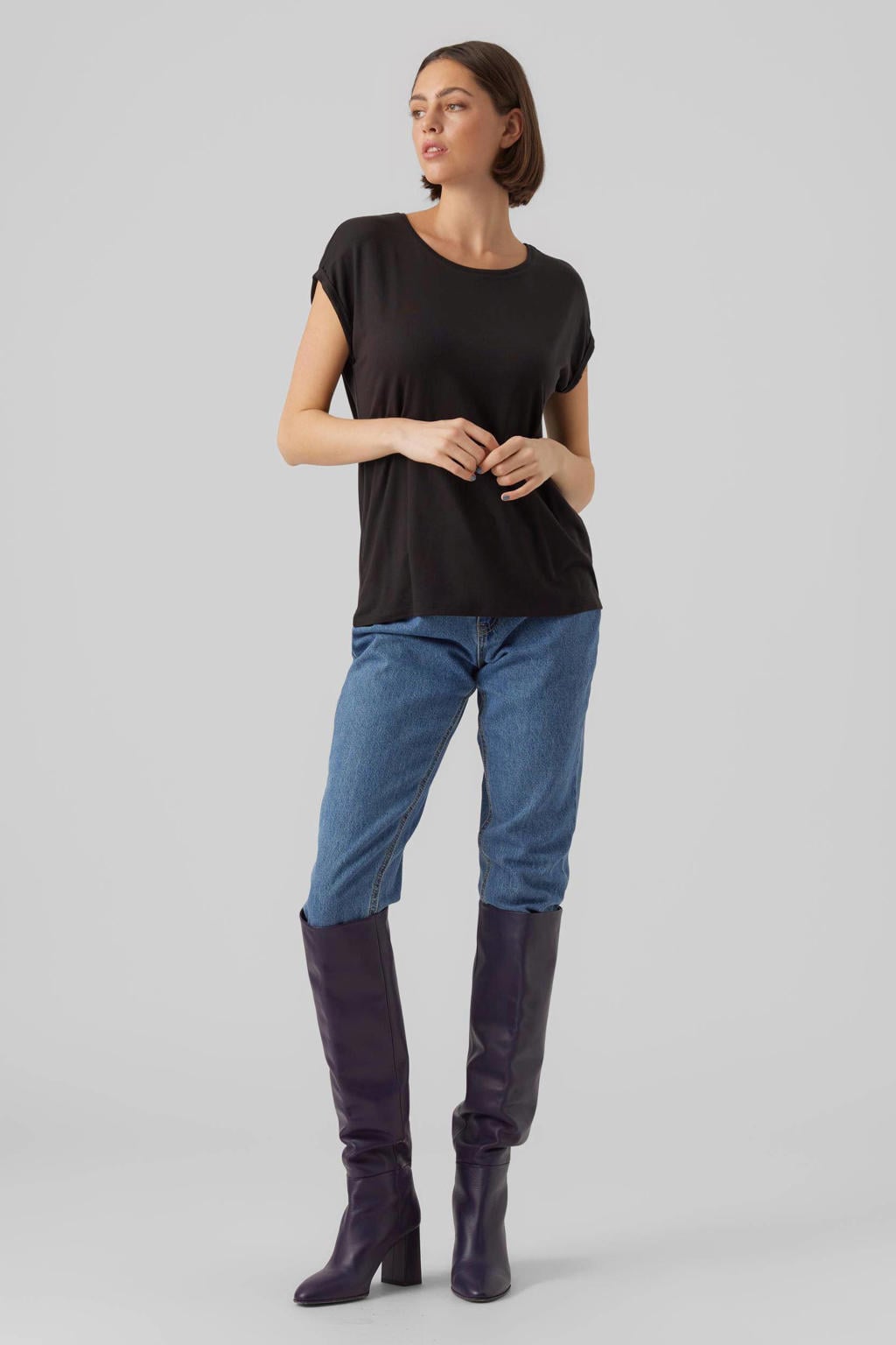 AWARE T-shirt VMAVA zwart