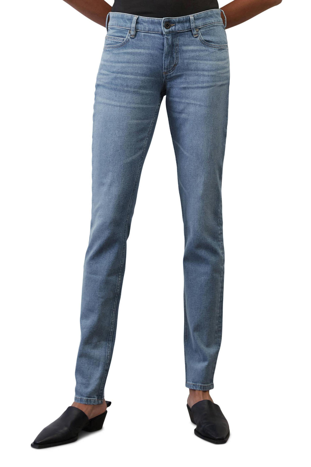 werkelijk mobiel Jaarlijks Marc O'Polo slim fit jeans medium blue denim | wehkamp
