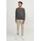 JACK & JONES JUNIOR tapered fit cargobroek JPSTPAUL beige-