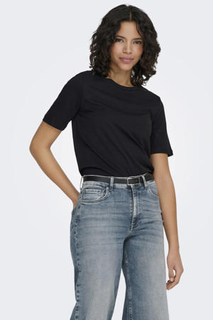 T-shirt ONLONLY zwart