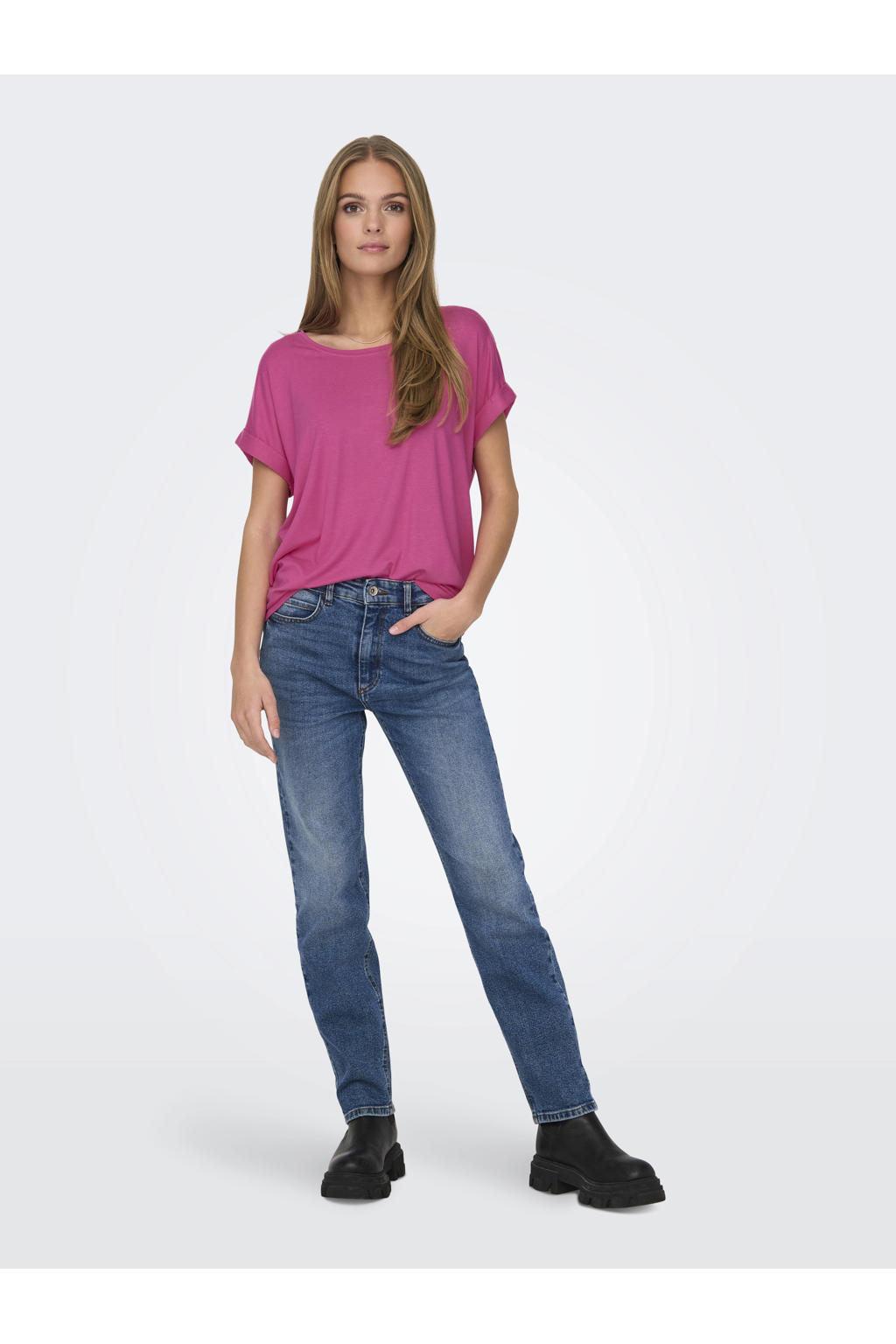 ONLY top ONLMOSTER roze