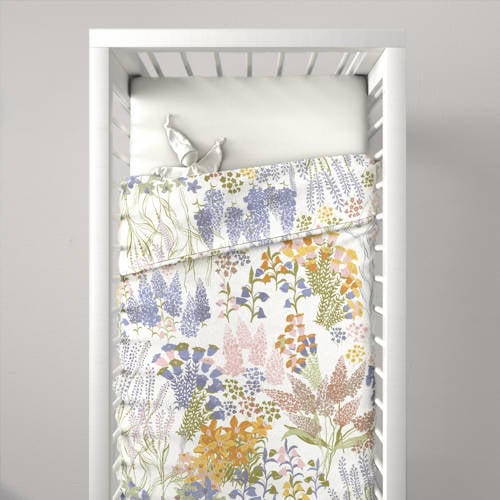 Wehkamp Home katoenen dekbedovertrek ledikant (100x135 cm) - Lila