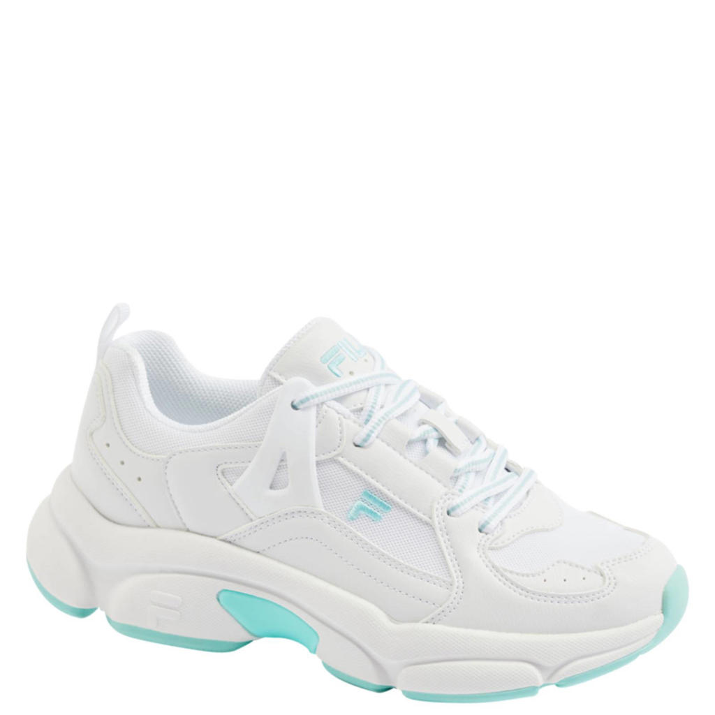 Fila chunky sneakers wit/blauw