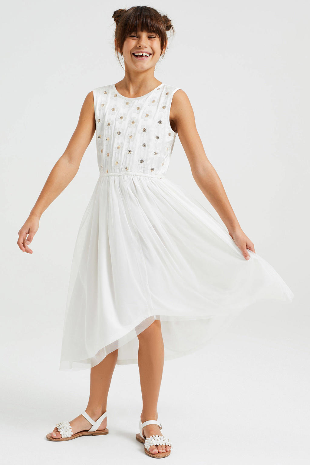 Maxi Witte Boheemse Jurk