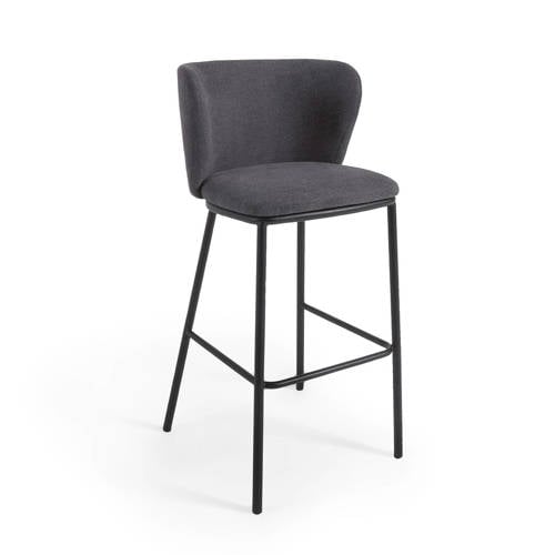 Kave Home barkruk (set van 2) Ciselia - Dark grey