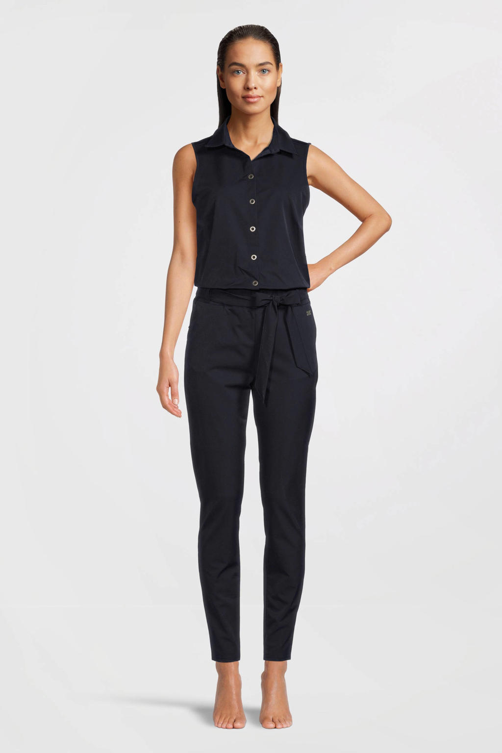 TQAmsterdam jumpsuit Lotte donkerblauw wehkamp