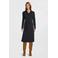 TQ-Amsterdam blousejurk Claudia van travelstof donkerblauw