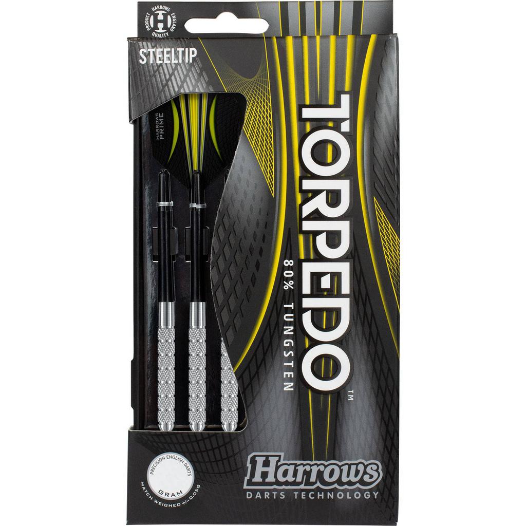 Harrows Torpedo 80% Tungsten steeltip dartpijlen (21 gram)