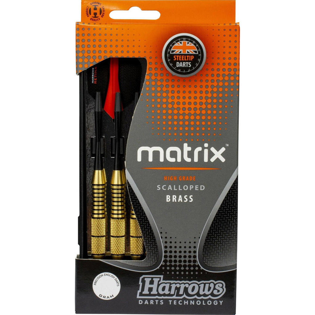 Harrows Matrix steeltip dartpijlen (22 gram)