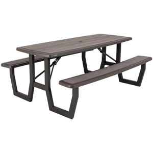 Rough-Cut Rough-Cut opklapbare picknicktafel