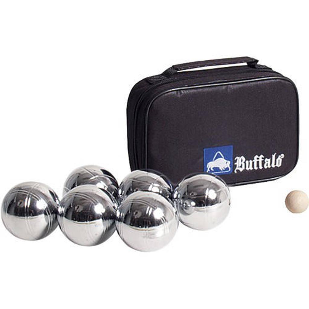 Buffalo Jeu de boules set metaal (6st.)