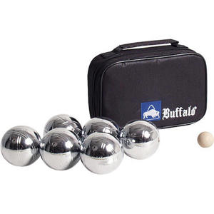 Jeu de boules set metaal (6st.)