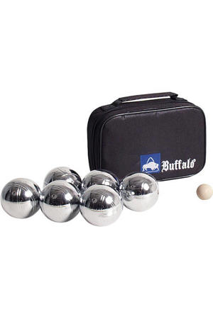 Jeu de boules set metaal (6st.)