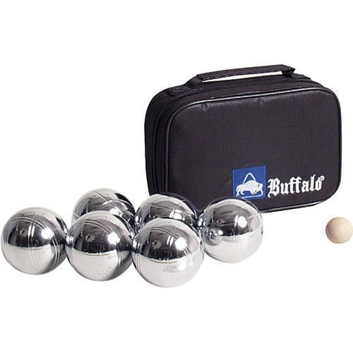 Buffalo Jeu de boules set metaal (6st.) afbeelding