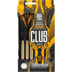 Club Brass steeltip dartpijlen (21 gram)