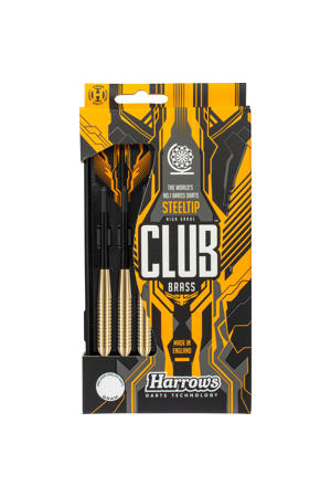  Club Brass steeltip dartpijlen (21 gram)