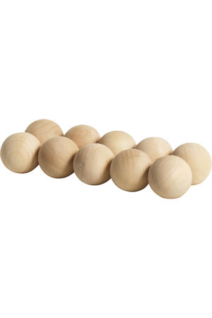 Jeu de boules buts naturel 10 stuks