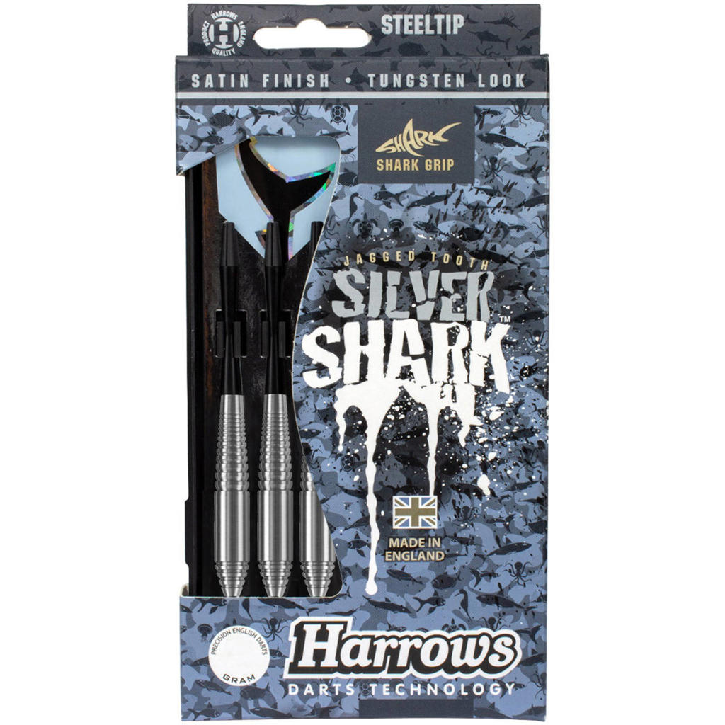 Harrows Silver Shark steeltip dartpijlen (22 gram)