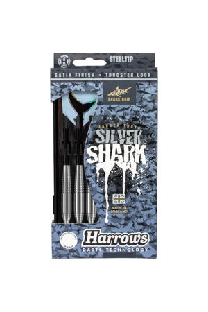  Silver Shark steeltip dartpijlen (22 gram)