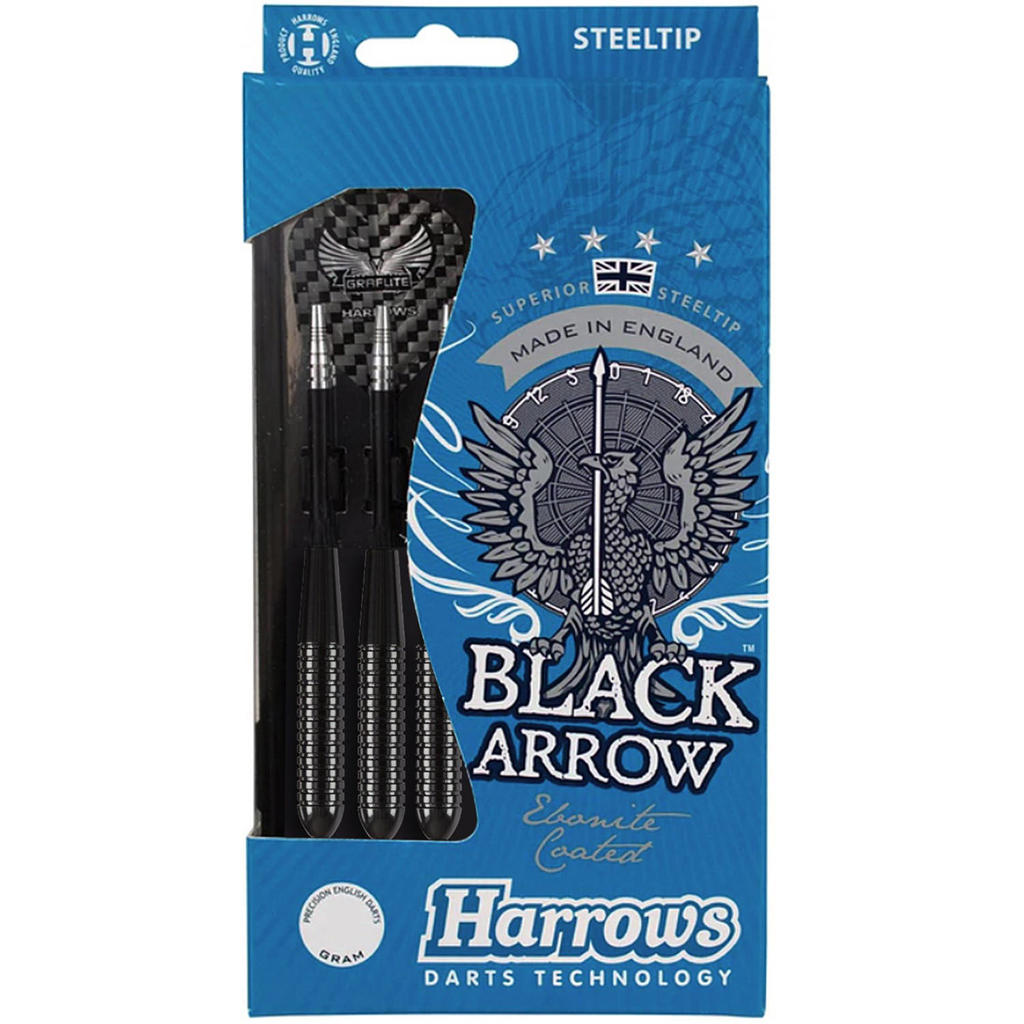 Harrows Black Arrow steeltip dartpijlen (21 gram)
