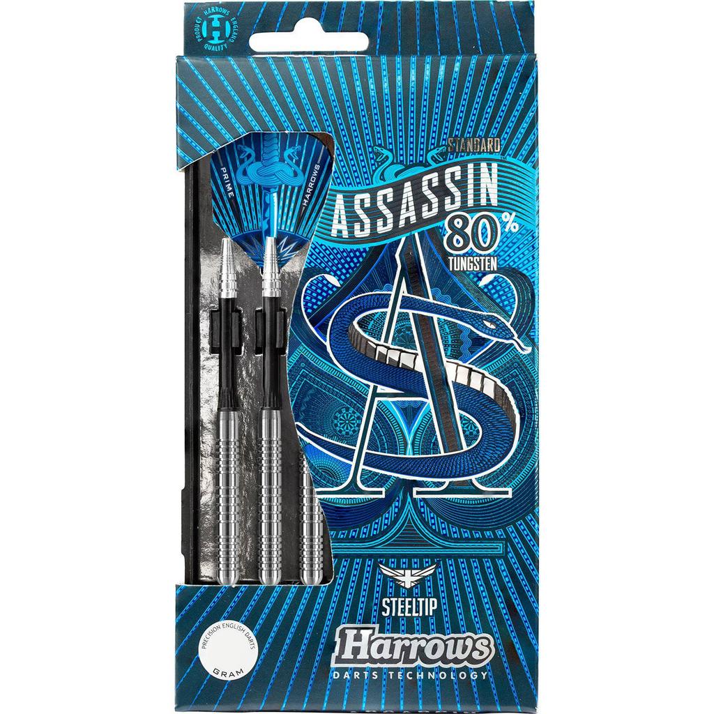 Harrows Assassin 80% Tungsten steeltip dartpijlen (23 gram)