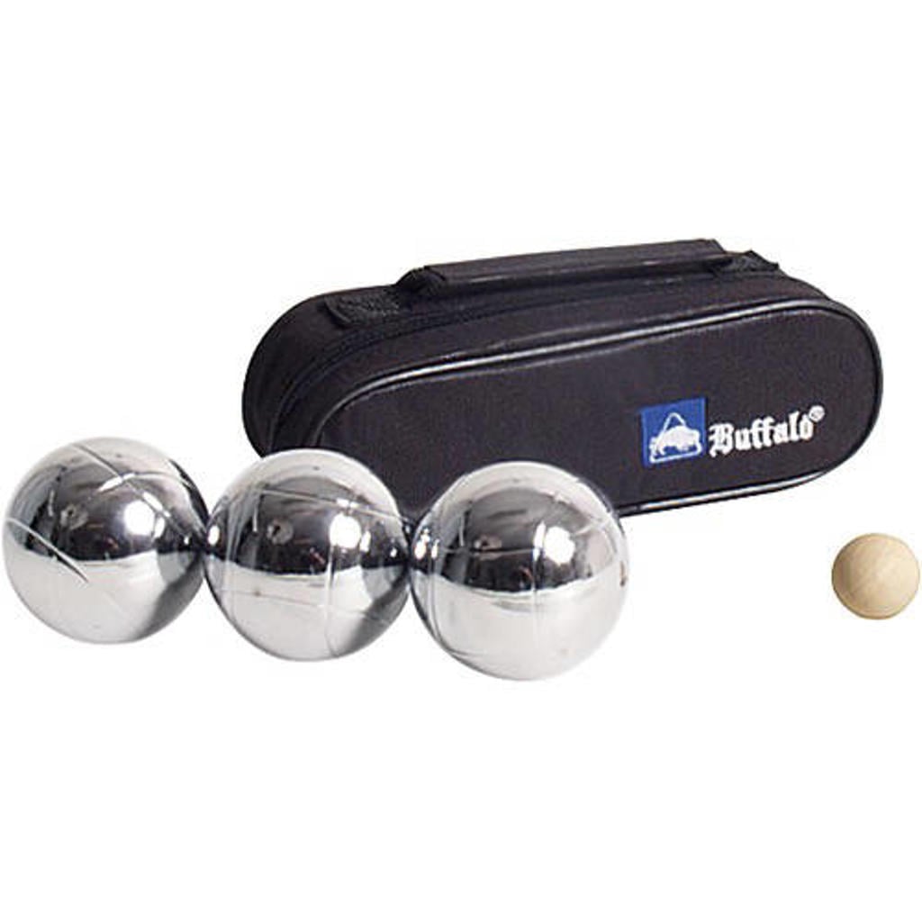 Buffalo Jeu de boules set metaal (3st.)