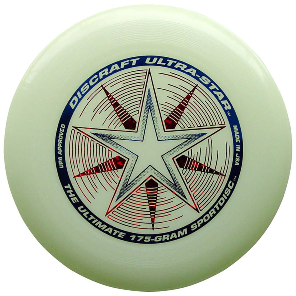Discraft UltraStar frisbee (Glow in the dark)