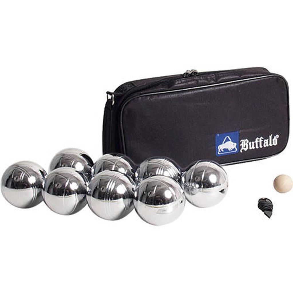 Buffalo Jeu de Boules set metaal (8st.)