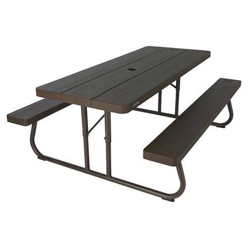 Lifetime Classic opvouwbare picknicktafel 6ft – Bruin