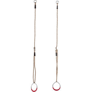 Metalen turnringen (rood)