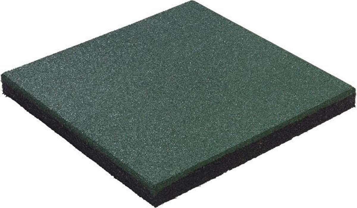 KBT Hicar rubber tegel 45mm (groen) wehkamp