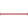 KBT  Duikelstang metaal rood (900mm)