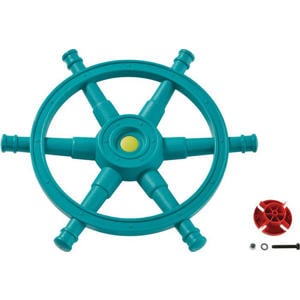 Stuurwiel boot Star (turquoise/lime)