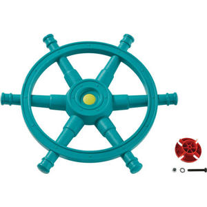 Stuurwiel boot Star (turquoise/lime)