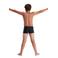 Speedo EnduraFlex zwemboxer Medley zwart/grijs