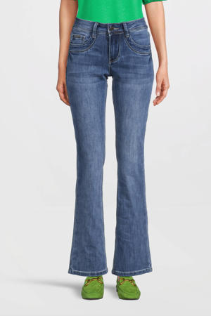 high waist bootcut jeans Roxy medium blue denim
