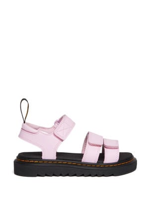 Klaire leren sandalen roze