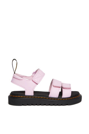 Klaire leren sandalen roze