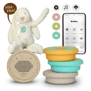 Button HeeHee + konijn - interactieve knuffel