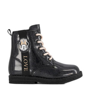 Minnie Mouse  veterboots zwart