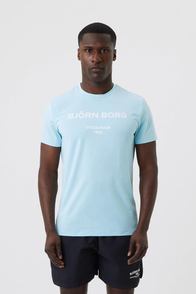 ergens Een centrale tool die een belangrijke rol speelt Zwerver Björn Borg sport T-shirt lichtblauw | wehkamp