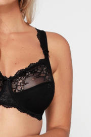 thumbnail: LingaDore niet-voorgevormde beugelbh Daily Full Coverage Lace zwart