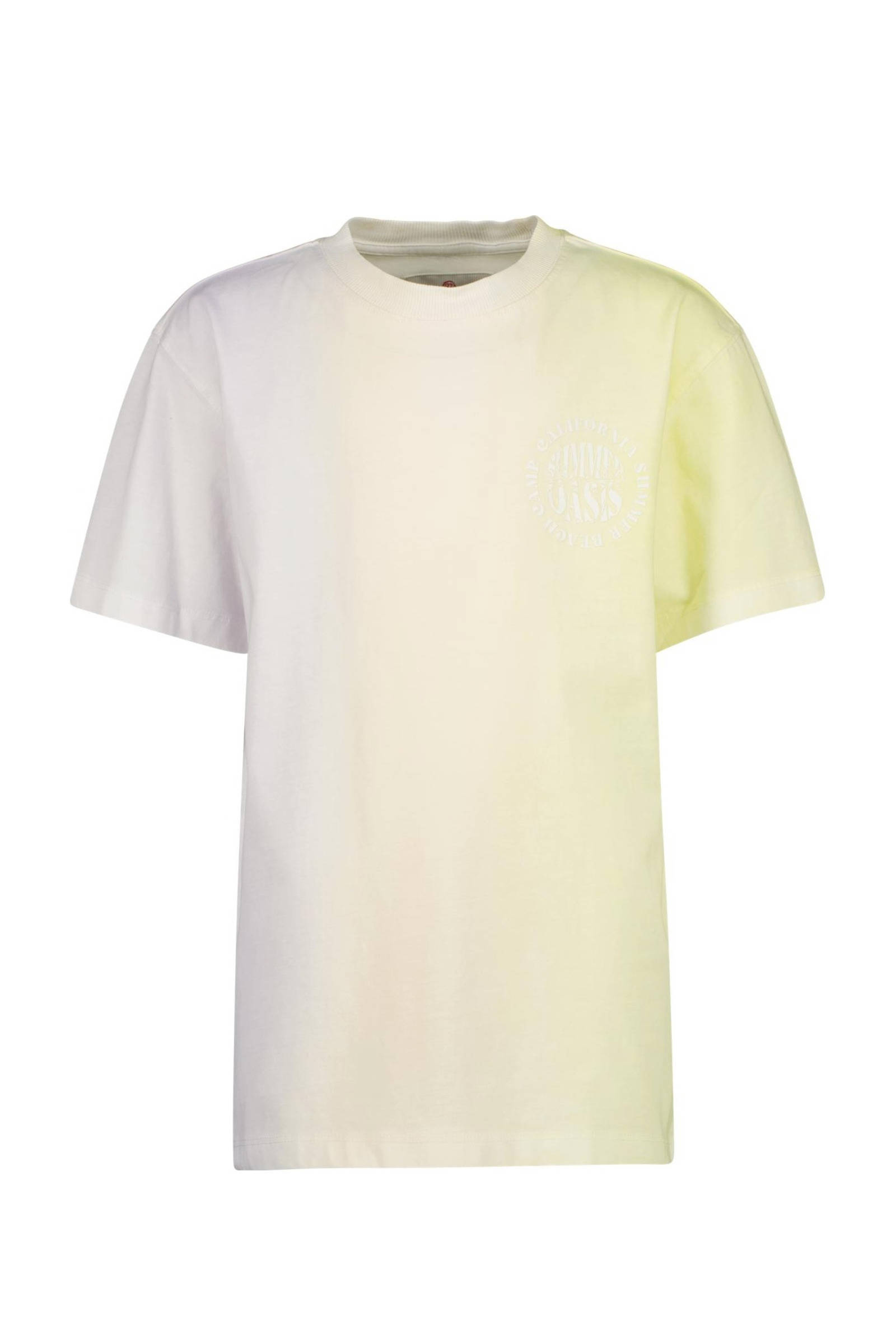 T shirt JOP licht neon geel lila