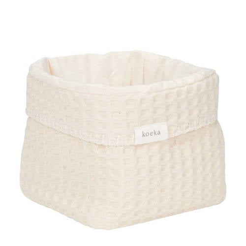 Koeka Antwerp commodemandje wafel/flanel natural afbeelding
