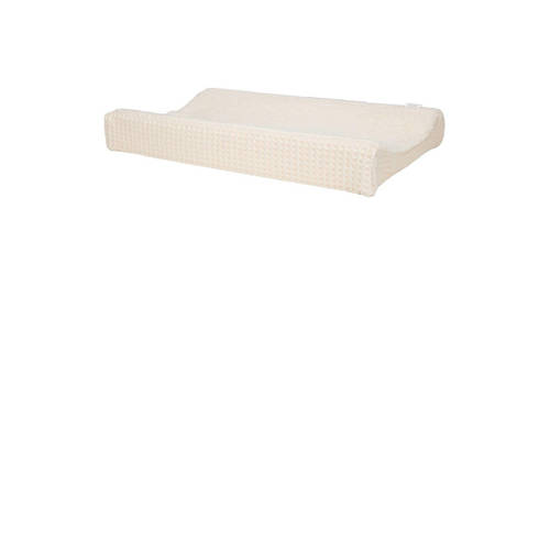 Koeka Amsterdam ankleedkussenhoes wafel/badstof naturel afbeelding