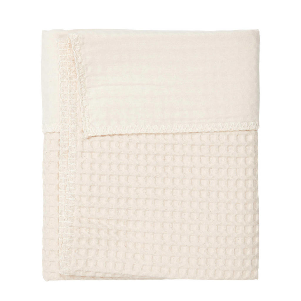 Meyco Wafel Teddy Wiegdeken - 75x100 cm. online kopen - Baby Plus - Babywinkel