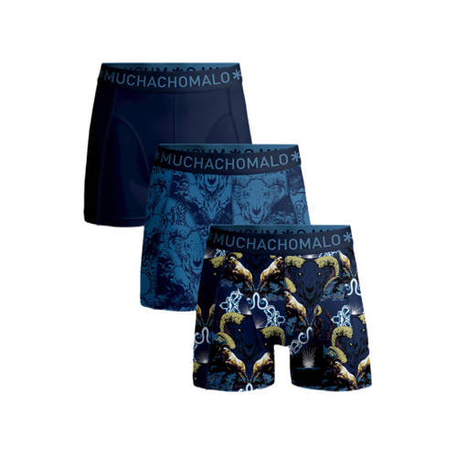 Muchachomalo boxershort - set van 3 blauw/multi