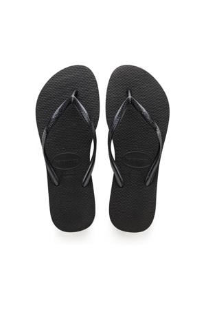 teenslippers zwart