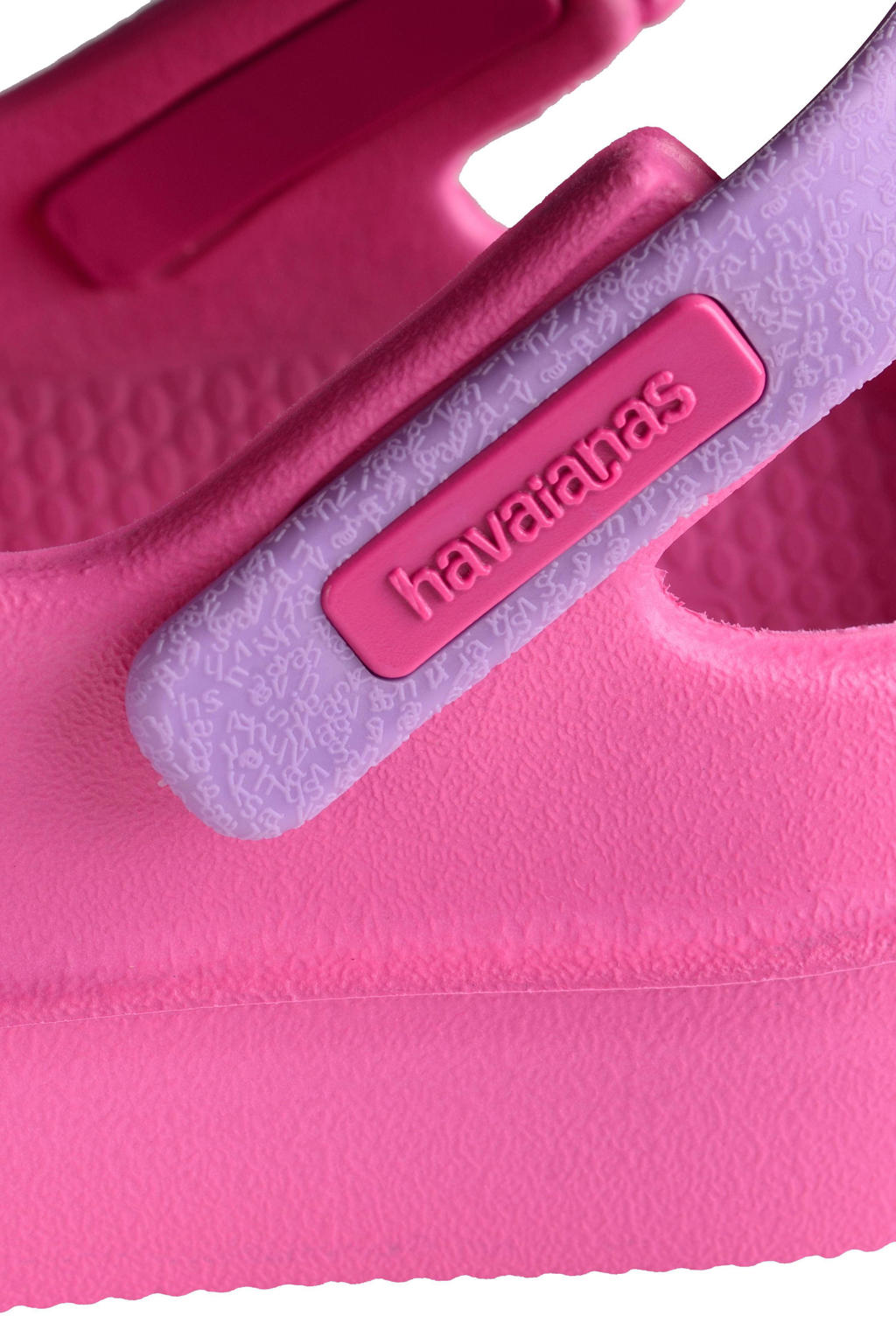 havaianas blauw roze